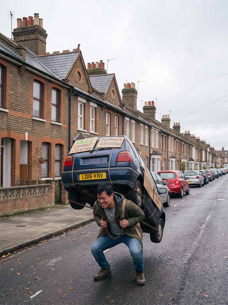 英國養車愈來愈貴？